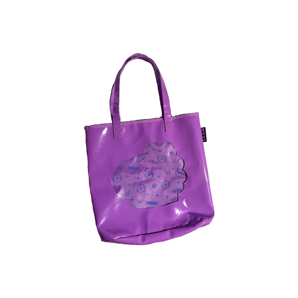 BT21 (MANG) Purple Tote Ita bag (from Japan - Sold Out!)